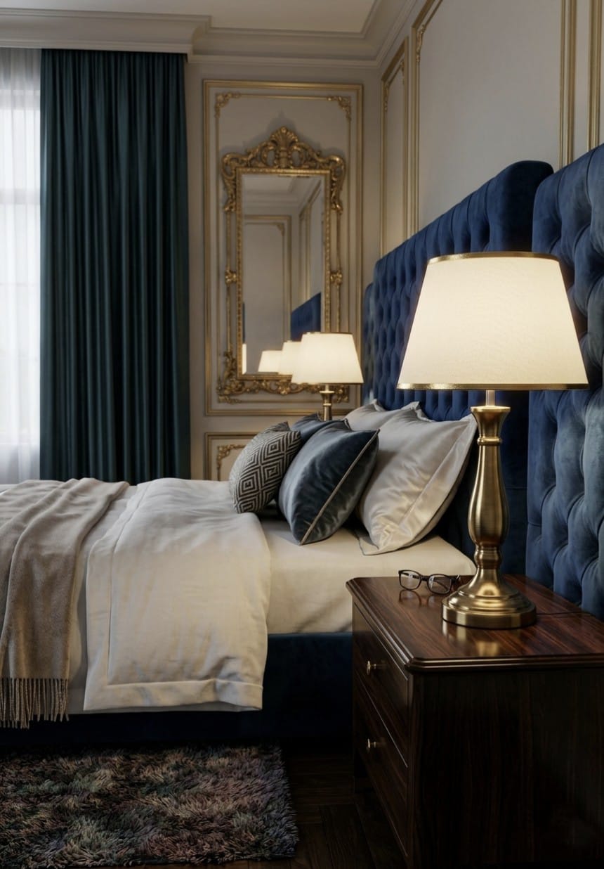 The Sovereign Metallic Table Lamp