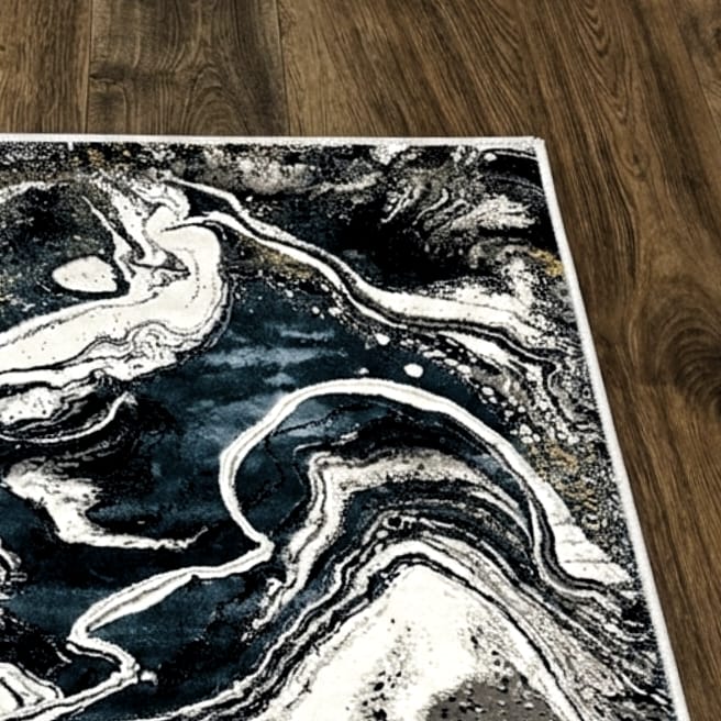The Vista Marble Luxury Turkish Silk Rug