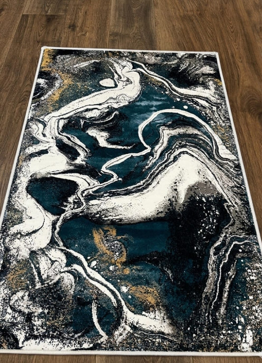 The Vista Marble Luxury Turkish Silk Rug