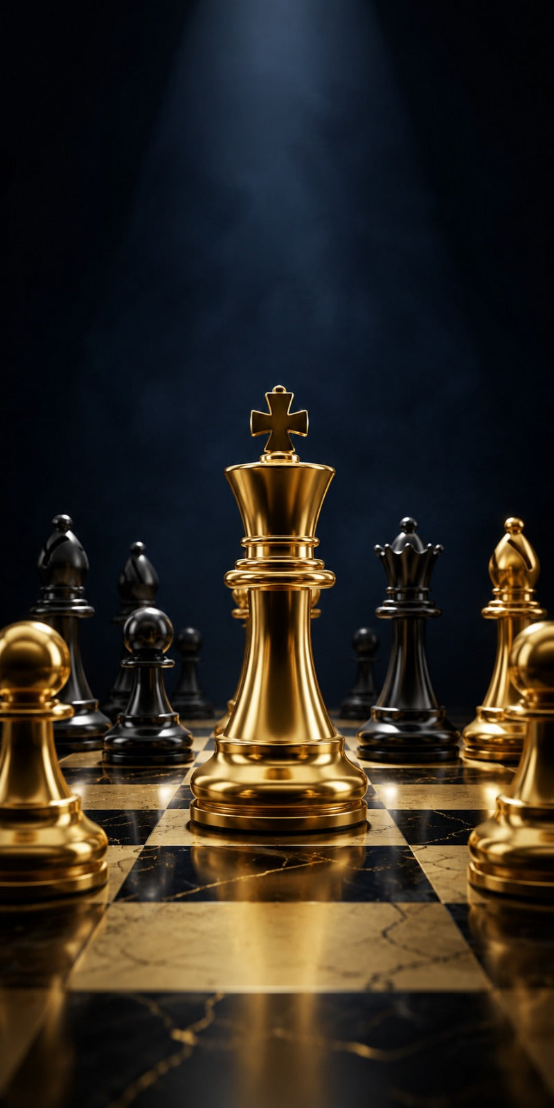 The Ultimate Gambit 3-Piece Canvas Art Set – Tiger vs. Lion Chess Masterpiece