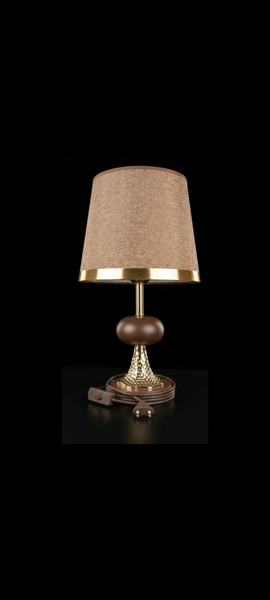 Modern Luxury Bedside Table Lamp | Elegant Fabric Shade Decorative Light