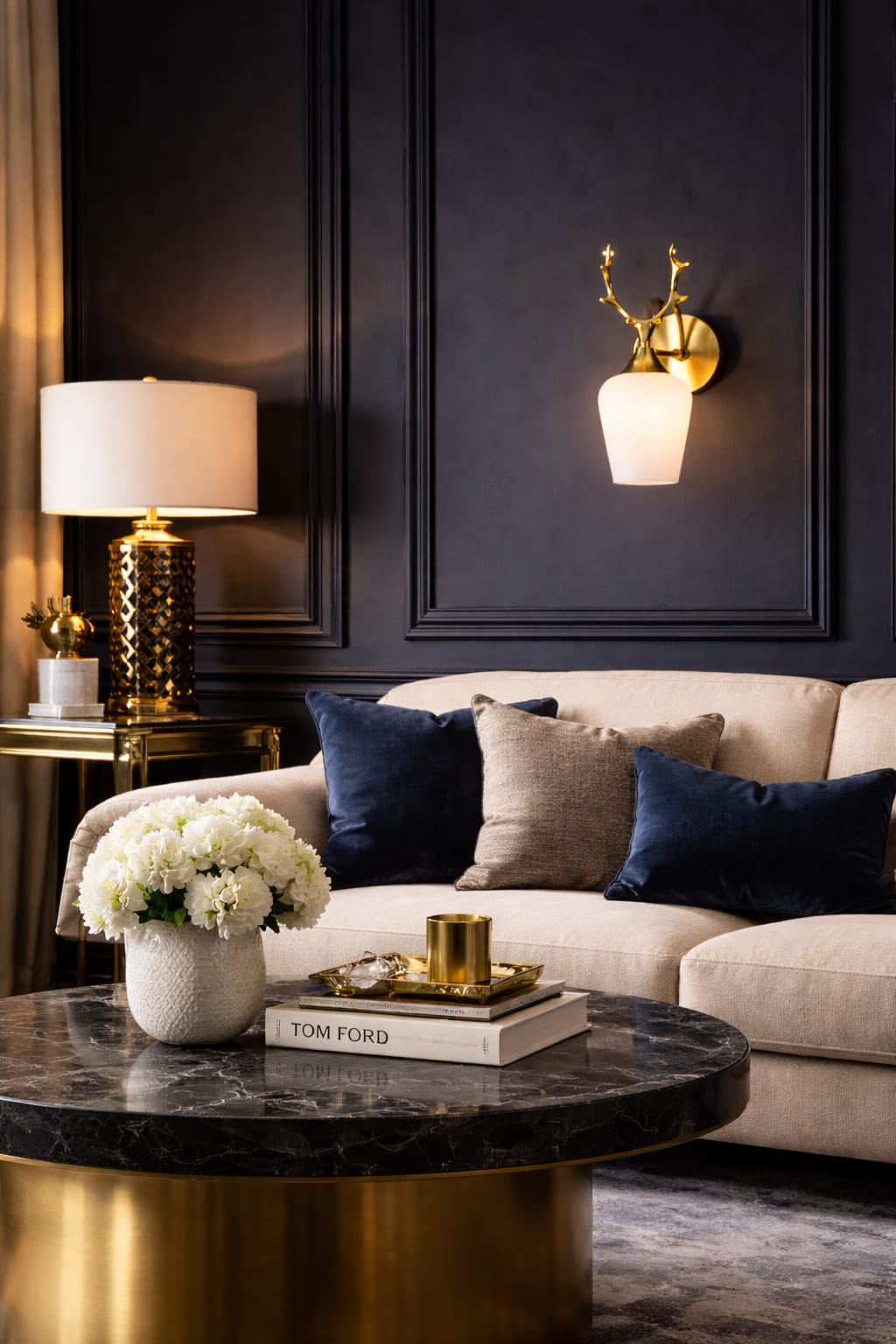Luxury Deer Head Wall Light