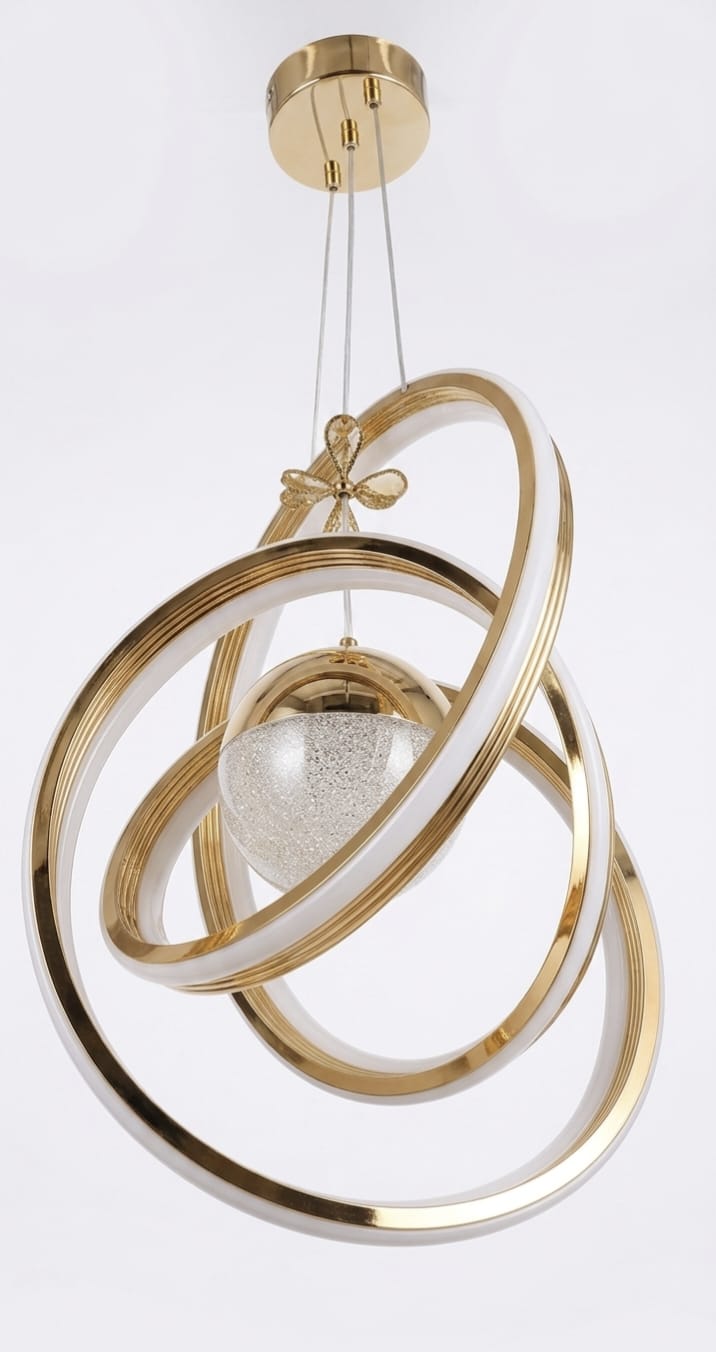 Halo Sphere Modern Chandelier