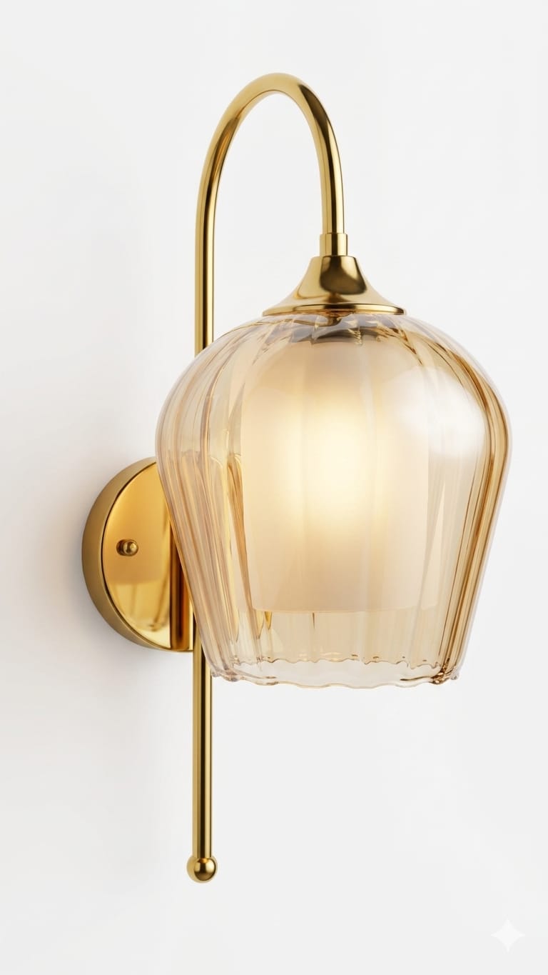 Noir Gold Ambient Wall Lamp
